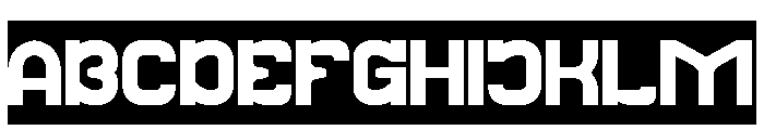 Galaxy Theater-Inverse Font UPPERCASE