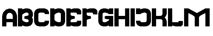 Galaxy Theater Font UPPERCASE