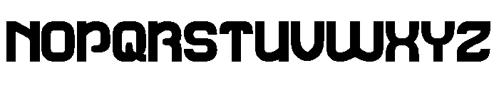 Galaxy Theater Font UPPERCASE
