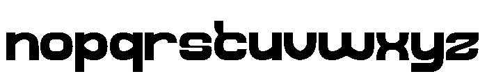 Galaxy Theater Font LOWERCASE