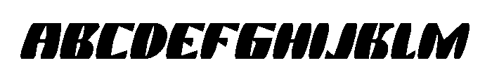 GalaxyTastic Font UPPERCASE