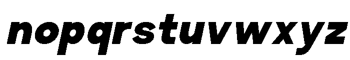 Galcio Italic Font LOWERCASE