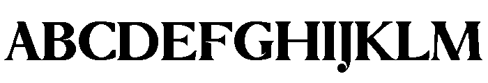 Galdin Font UPPERCASE