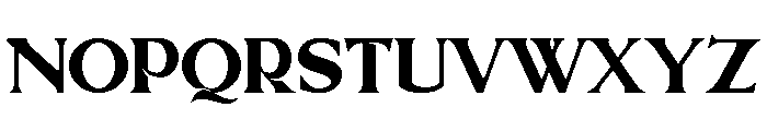Galdin Font UPPERCASE