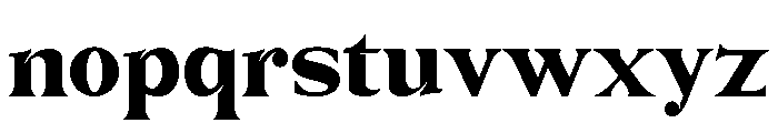 Galdin Font LOWERCASE
