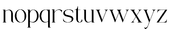 Galem-Regular Font LOWERCASE