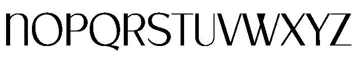 Galeno Font UPPERCASE