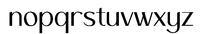 Galeno Font LOWERCASE