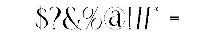Galgen Font OTHER CHARS