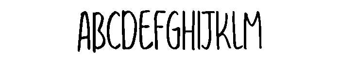 Galgona Font UPPERCASE