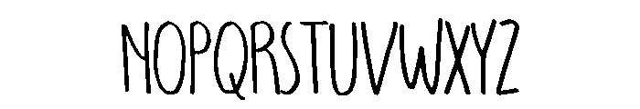 Galgona Font UPPERCASE