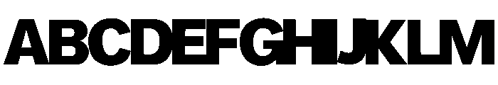 Galina Reany Regular Font UPPERCASE