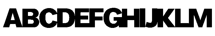 GalinaReany-Regular Font UPPERCASE
