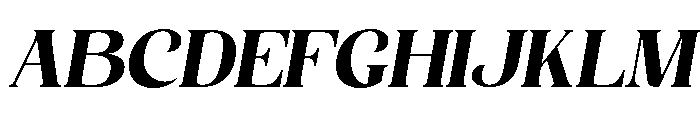 Galinoy Italic Font UPPERCASE