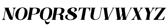 Galinoy Italic Font UPPERCASE