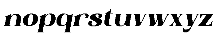 Galinoy Italic Font LOWERCASE