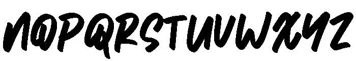 Galku Font UPPERCASE