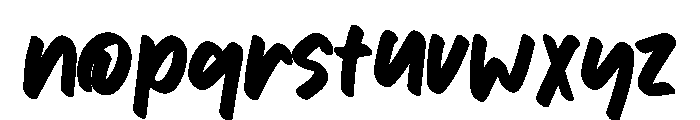 Galku Font LOWERCASE
