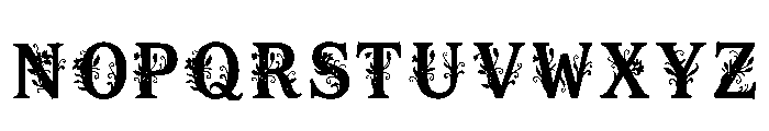 Galla Regular Font UPPERCASE