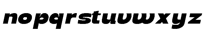 Galric Italic Font LOWERCASE