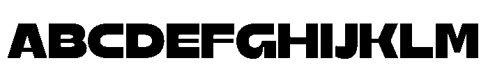 Galric Regular Font UPPERCASE