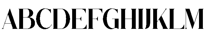Galste Font UPPERCASE