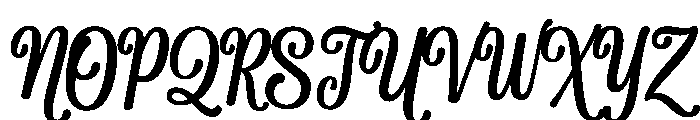 Galuffair Regular Font UPPERCASE