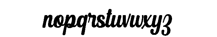 Galuffair Regular Font LOWERCASE