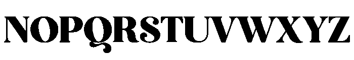 Galvero Font UPPERCASE