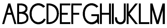 Gamaline Regular Font UPPERCASE