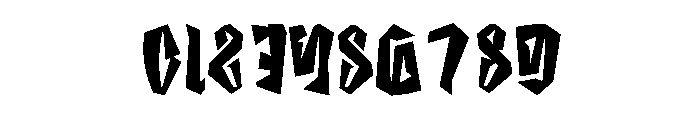 Game Blank Font OTHER CHARS