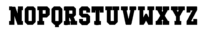 Game Changer Regular Font UPPERCASE