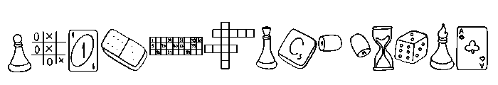 Game Doodle Font UPPERCASE