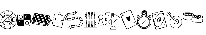 Game Doodle Font LOWERCASE
