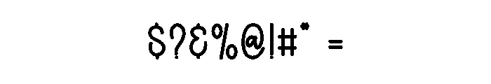 Game Master Font OTHER CHARS
