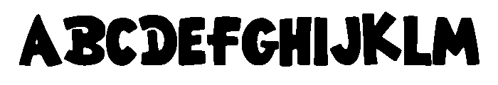 Game Park Regular Font UPPERCASE