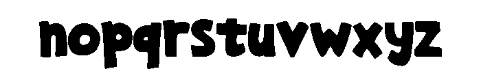 Game Park Regular Font LOWERCASE