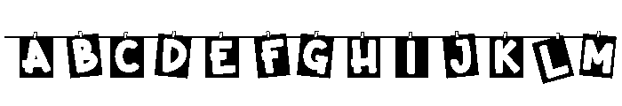 GameBox Font UPPERCASE