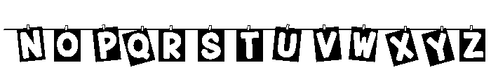 GameBox Font UPPERCASE