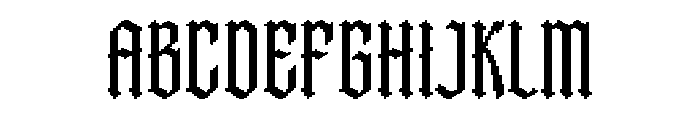 Gameback Regular Font UPPERCASE