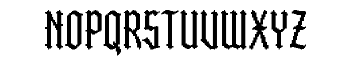 Gameback Regular Font UPPERCASE