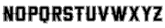 Gameday Varsity Regular Font UPPERCASE