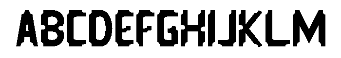 Gameth Regular Font UPPERCASE