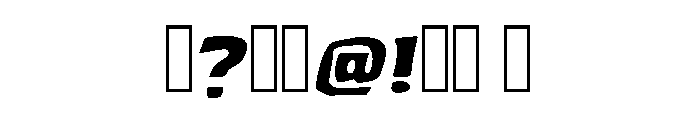 Gaming V Regular Regular Font OTHER CHARS