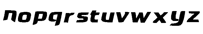 Gaming V Regular Regular Font LOWERCASE
