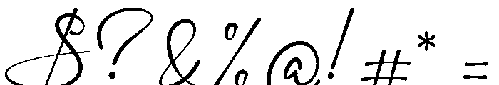 Gamlowfei Font OTHER CHARS