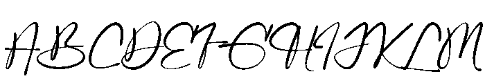 Gamlowfei Font UPPERCASE