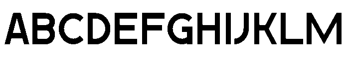 Ganboy Font UPPERCASE