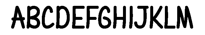 Gandeng Tresno Font UPPERCASE