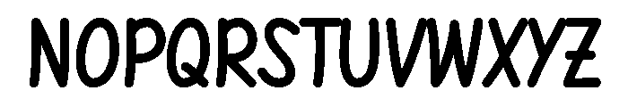 Gandeng Tresno Font UPPERCASE